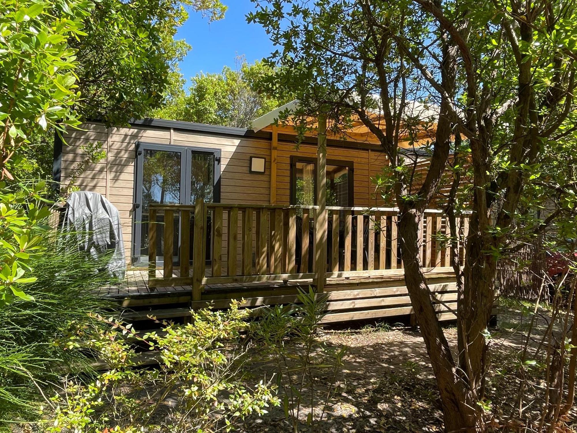 Cocon Du Lac Mobilhome 3 Chambres,6 Pers,Camping Mayotte 5 Etoiles Biscarrosse Landes Екстер'єр фото